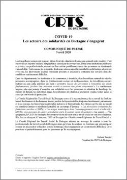 COVID19 CRTS Bzh Communique presse V200409WEB